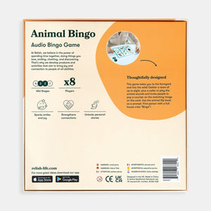 Animal Bingo: Game for People with Dementia by Relish / Active Minds - Tabtime Limited