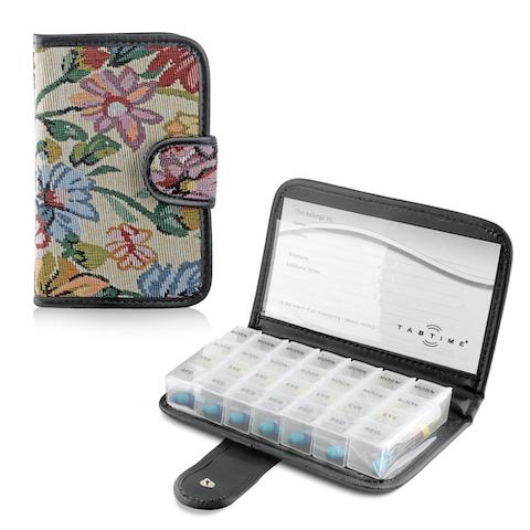 TabTime Tapestry Pill/ Tablet Wallet - Tabtime Limited