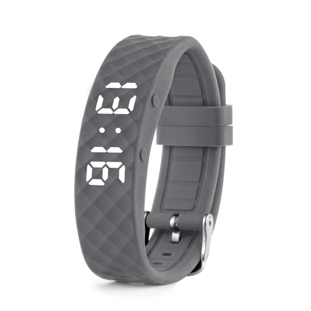 Sveglia con vibrazione, impermeabile, silenzioso, con timer e 15 sveglie giornaliere (quadrato blu, impermeabile Sveglia con vibrazione, impermeabile, silenzioso, con timer e 15 sveglie giornaliere (quadrato blu, impermeabile